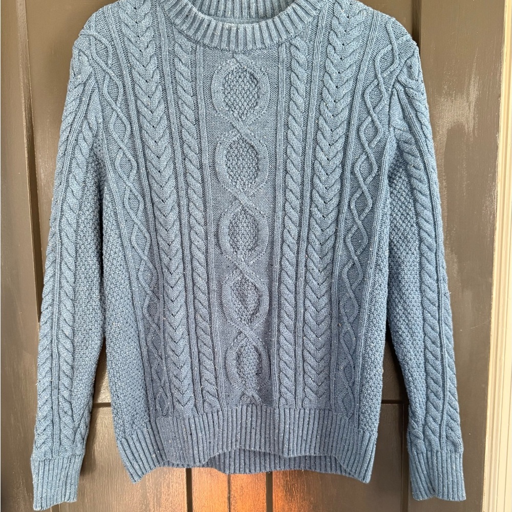L.L. Bean Men's Heritage Soft Cotton Fisherman Crewneck Sweater